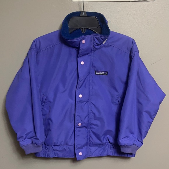 Vintage Patagonia Insulated Fleece Lined Jacket. Made In USA. Kids size 6.